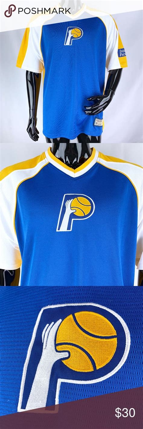 Majestic Hardwood Classics Indiana Pacers Shirt Majestic Shirts