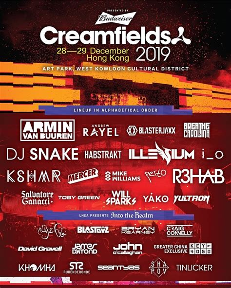 Creamfields Hong Kong 2019 Lineup Announced | OZ EDM ...