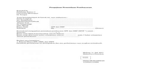 Contoh Surat Permohonan Keringanan Pembayaran Kartu Kredit ...