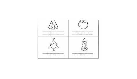 A variety of activity sheets on Christmas Season for preschools
