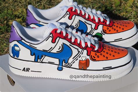 Among Us Custom Air Force 1 Airforce Military