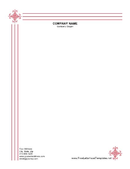 Here are the 15 most popular. Business Letterhead with Engraved look | Letterhead ...