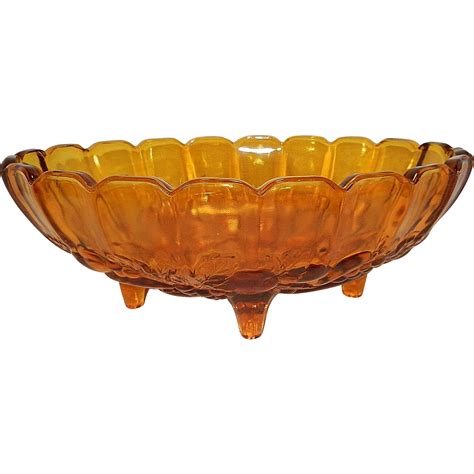 Vintage Indiana Glass Footed Fruit Bowl from mygrandmotherhadone on ...