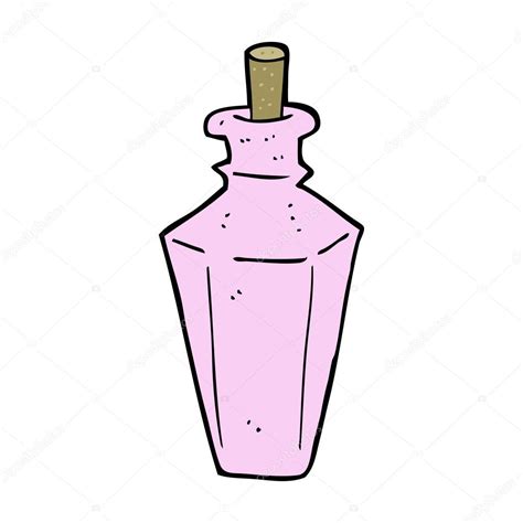 Cartoon Perfume Fragrance Bottle Stock Illustration By Lineartestpilot