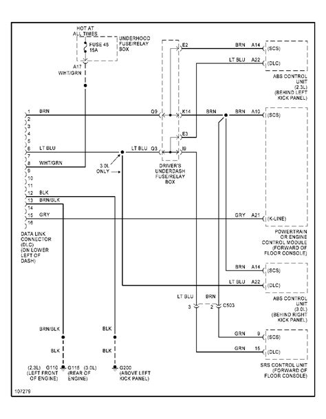 Honda accord v6 engine control circuit. 1999 Honda Accord Blue Plug for Codes: Where Is the Blue Plug ...