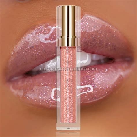 S254 Clear Flavored Lip Gloss With Glitter Moisturizing Lipgloss