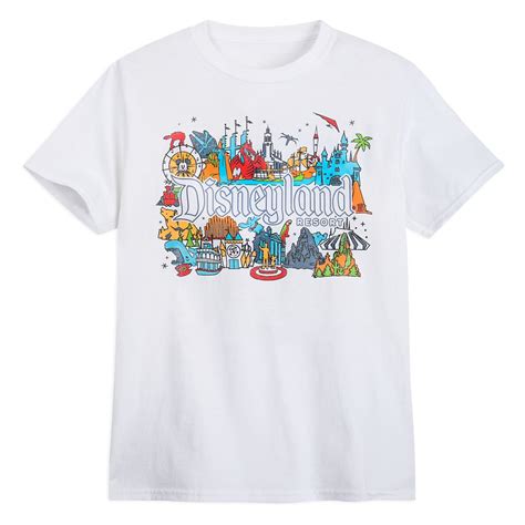 Disneyland Opening Days T Shirt For Men Disney Store