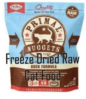 The process of making it is a lot different from that of regular pet foods. Buy Freeze Dried Raw Cat Food from PAWNATURALS and give ...
