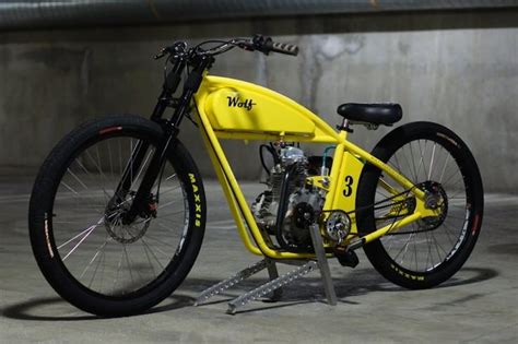 Board Tracker By Wolf Creative Customs Motorized Bicycle Powered