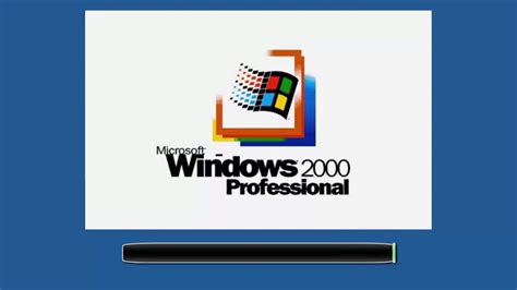 Microsoft Windows 2000 Startup Sound Youtube