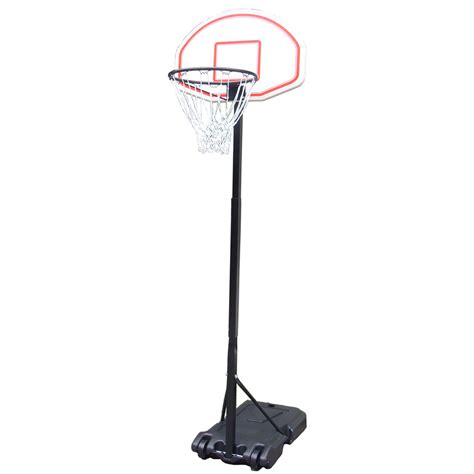Get the game going in. Portable Kid Basketball Stand, Height-Adjustable ...