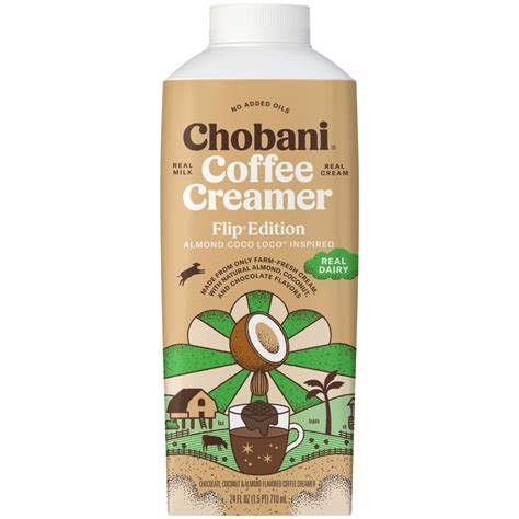 Chobani Coffee Creamer Chocolate Coconut And Almond Flavored Garden Grocer