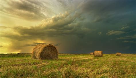 Prairie Storms Landscape Sky Painting Landscape Art