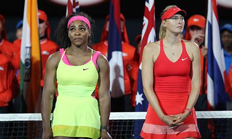 Serena Williams V Maria Sharapova A Rivalry Threatens To Catch Fire