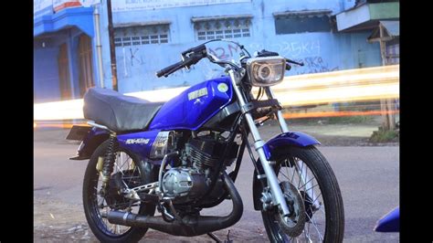 Kemudian shock juga di ganti dengan menggunakan shock merk yss. Rx King Biru Modif Bandung - Idaman