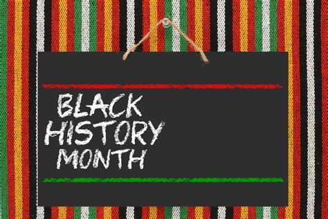 Black History Month Zoom Background Black History Month Zoom