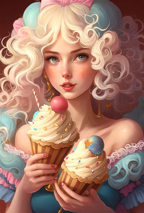 Candy Land Girls Collection Opensea Girly Art Candyland Beautiful Fantasy Art