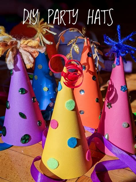 Diy Party Hats Eclectic Spark