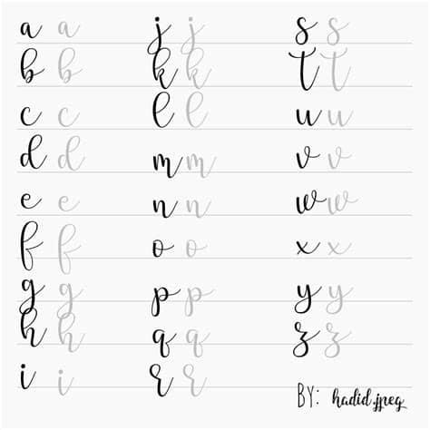 Abuse is a font to inspired by the culture of calligraffiti, that is an art form combines calligraphy, typography, and graffiti. fake calligraphy font practice free printable exercise ...
