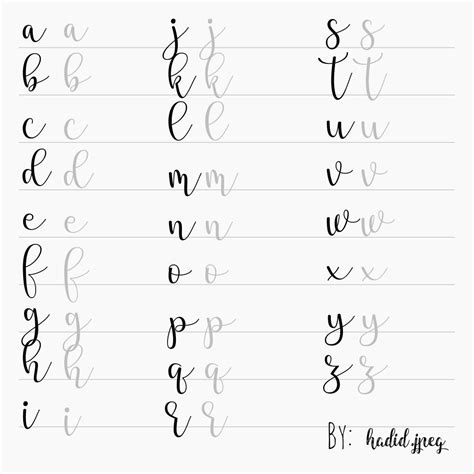 Printable calligraphy alphabet practice sheets. fake calligraphy font practice free printable exercise sheet | Faux calligraphy, Calligraphy ...