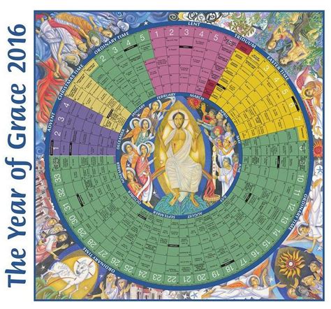 Liturgical Calendar For Kids 2016 2017 Catholic Liturgical Calendar