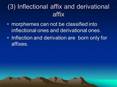 Exploring Inflectional Affixes Examples Of English Morphology