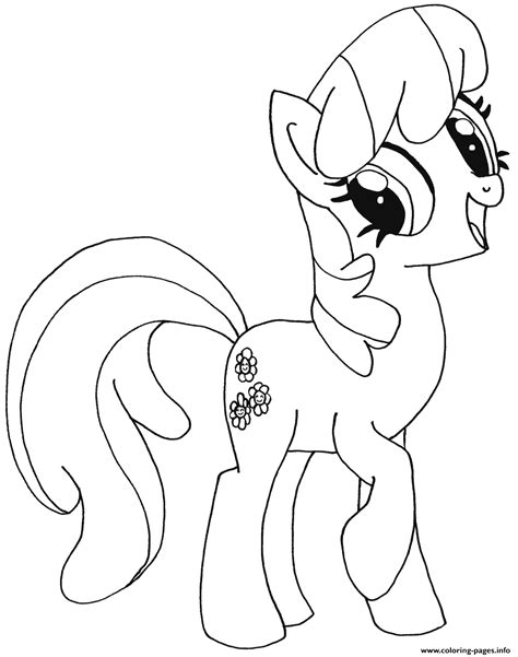 Print and download your favorite coloring pages to color for hours! Cheerilee My Little Pony Coloring Pages Printable