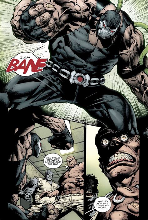 Bane Vs Arkham Asylum Inmates Rebirth Bane Batman Bane Batman Fight