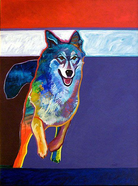 Charging Wolf Is By John Nieto In Digitals Paintings Art Wildlife