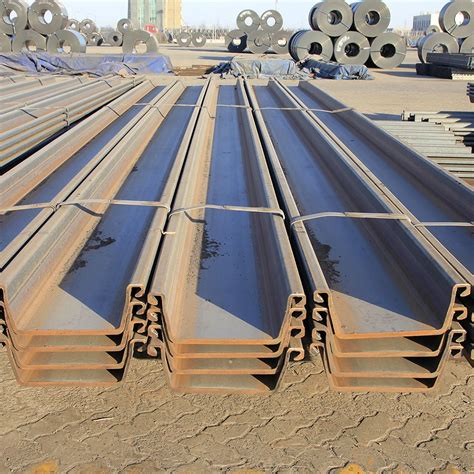 Prime Hot Rolled Type 4 Pu12 Steel Sheet Pile With Workable Price Buy