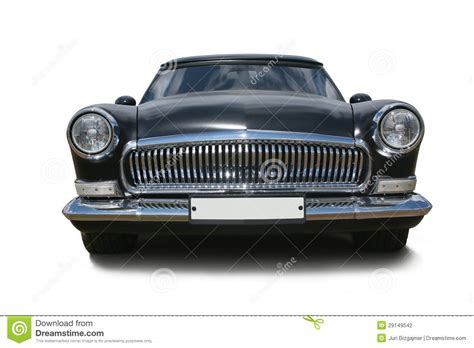 Old Black Luxury Car Stock Photography Image 29149542