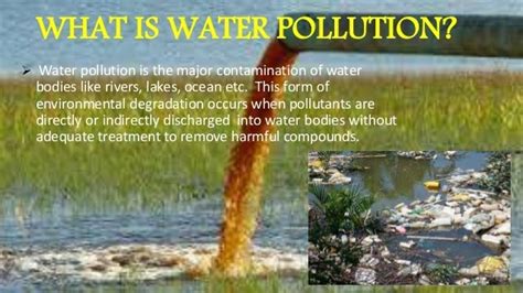 In the atmosphere, water particles mix with carbon dioxide sulphur dioxide and nitrogen oxides, this forms a weak acid. What is Water Pollution:- Definition, Causes, Effects ...