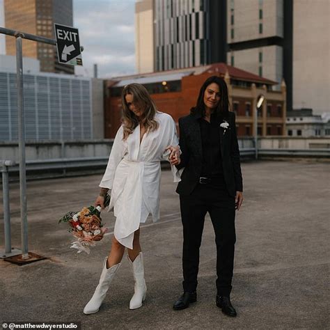 married at first sight tash herz marries canadian screenwriter stephanie fabrizi daily mail