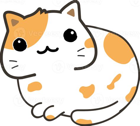 Cute Cat Cartoon Kitten Pet 8483735 Png
