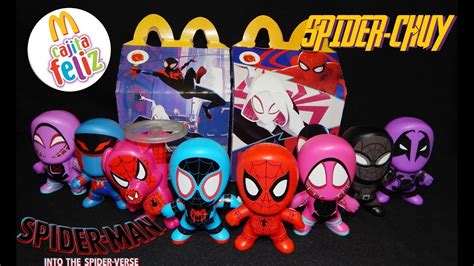 Spiderman Into Spider Man Verse Mcdonald S Mcdonalds Mcdonald Mcd Happy Meal Toy
