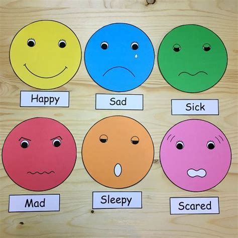 Image Result For Emotion Faces For Preschoolers Feelings Preschool