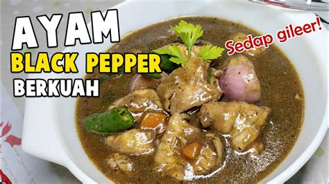 Untuk resepi daging masak black pepper kali ni, saya sediakan video sekali. Ayam Masak Black Pepper | Resepi PKP | Wajib Cuba - YouTube