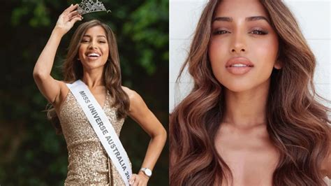 Whos Maria Thattil Indian Origin Woman Crowned Miss Universe Australia