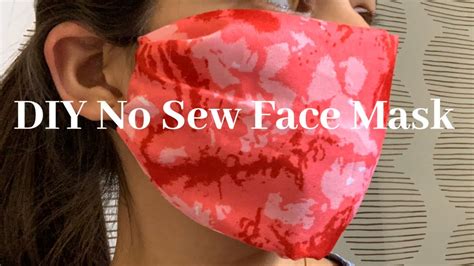 Diy No Sew Face Mask Easy Bandana Face Mask Twisab Youtube