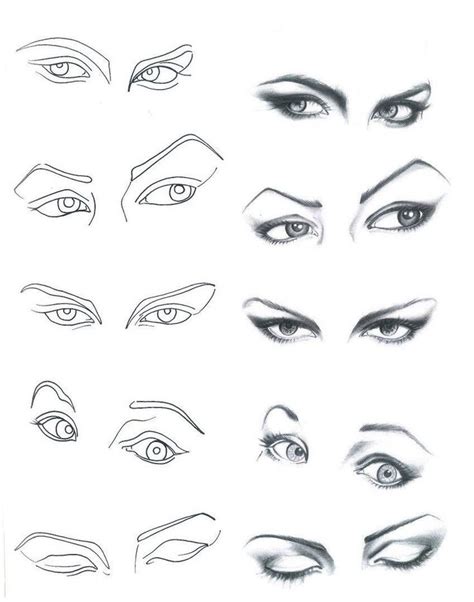 Desenho De Moda Olhos Desenhos De Rostos Olhos Desenho Desenho De Moda