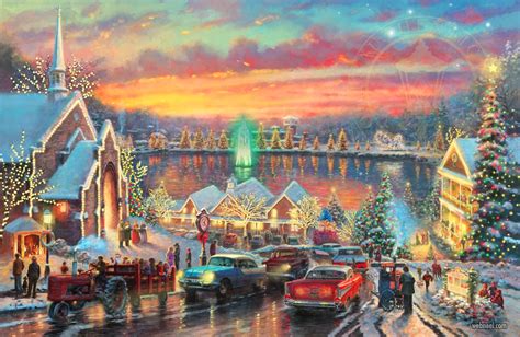 40 Beautiful Christmas Paintings For Your Inspiration