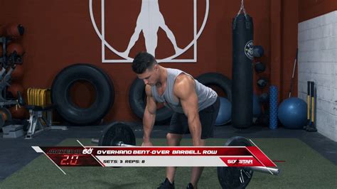 Phase 2 Day 2 Overhand Bent Over Barbell Row Youtube