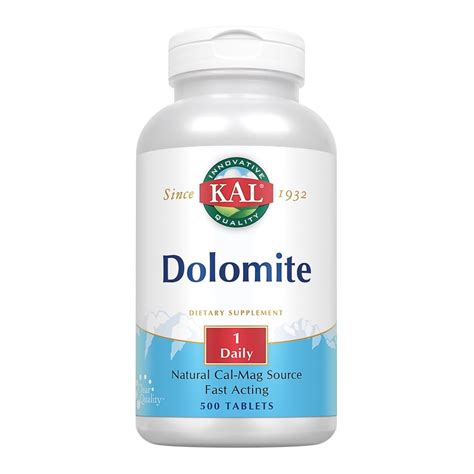 Kal Dolomite Natural Calcium And Magnesium Source Fast Acting