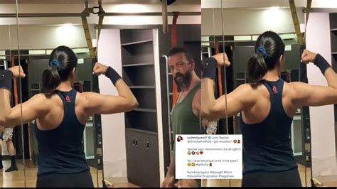 Sushmita Sen Flaunts Her Impressive Toned Muscles From Gym Fans Call Her Strong Woman Hindi