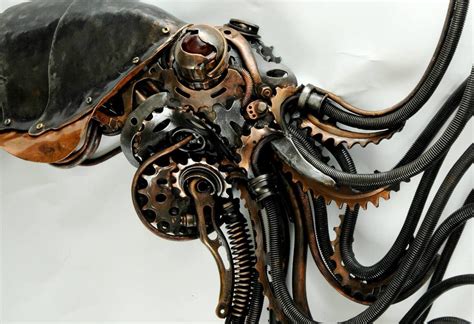 Steampunk Squidipus By Alan Williams Metal Artist Steampunk Octopus