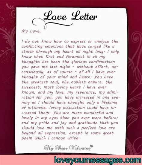 Deep Love Letters For Her Deep Love Letter Letters Her Girlfriend