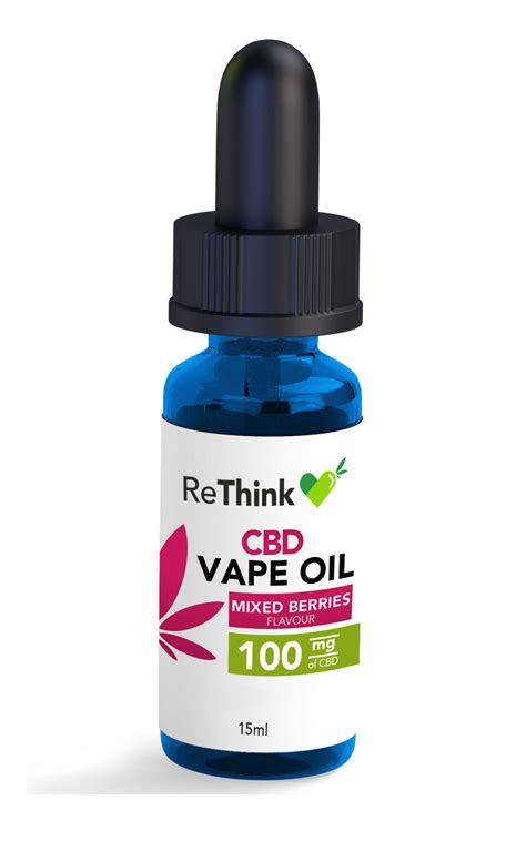 But the issue is that vaping hasn't been around long enough and there isn't. CBD Vape Oil - MIXED BERRIES - ReThink Products | CBD Shop