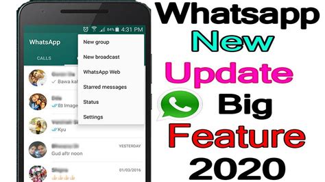 Whatsapp 2 New Update 2020 Whatsapp New Update And Feature In 2020