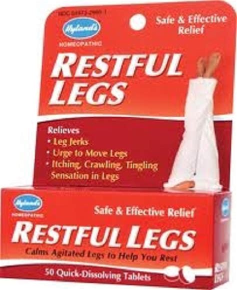 Hylands Restful Legs All Natural Homeopathic Remedy Quantity Of 2