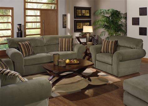 Good Looking Sage Green Living Room Couches Be Equipped Rustic Brown